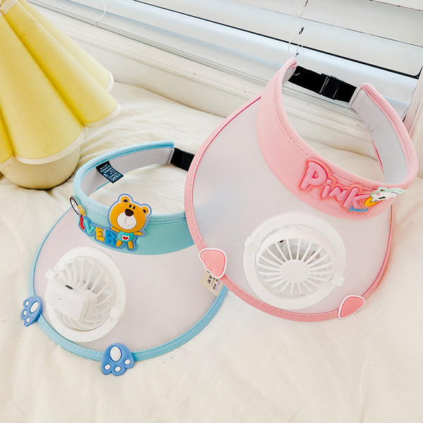 Детска шапка - с вентилатор