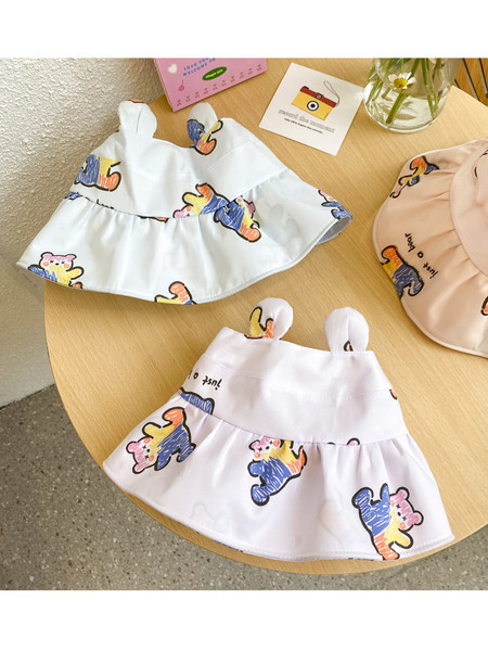 Детска лятна шапка - с ушички