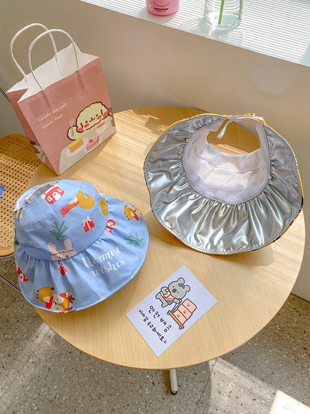 Детска слънцезащитна шапка с периферия за момчета и момичета