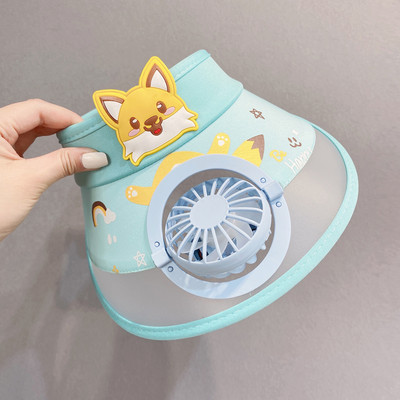 Nyári gyermekellenző beépített ventilátorral