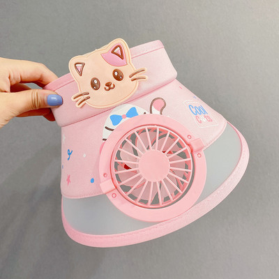 Nyári gyermekellenző beépített ventilátorral