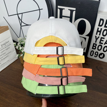 Ρυθμιζόμενο παιδικό καπέλο μπέιζμπολ με γείσο και κεντημένα γράμματα