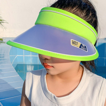 Παιδικό ρυθμιζόμενο καπέλο ηλίου με μεγάλο γείσο