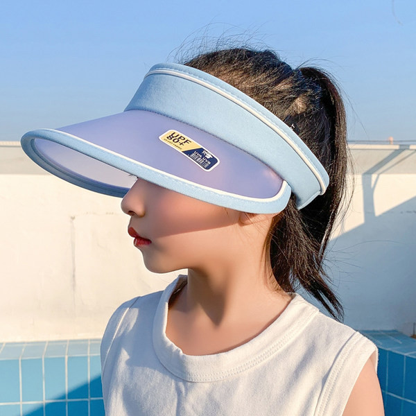 Слънцезащитна козирка за деца с широка периферия