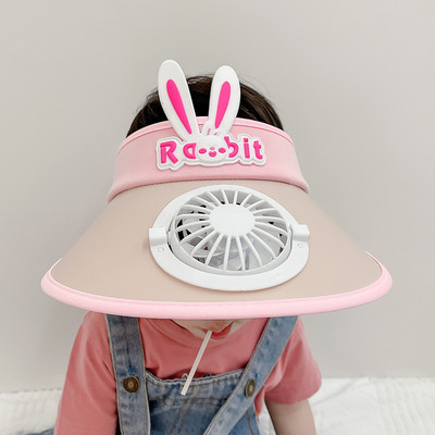 Széles karimájú gyermekellenző beépített ventilátorral