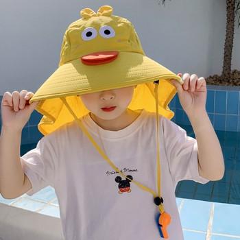Παιδικό καπέλο - με μεγάλο γείσο και σύνδεση