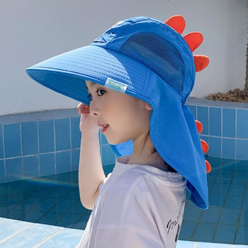 Детска шапка - с голяма периферия и връзка