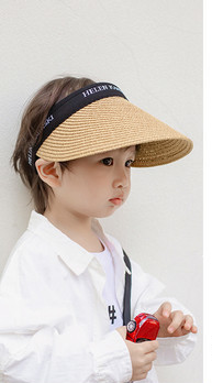 Детска шапка - лента за глава с козирка