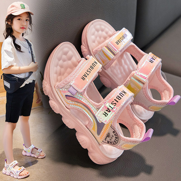 Sandale za djevojčice - sportske s mekanim potplatom