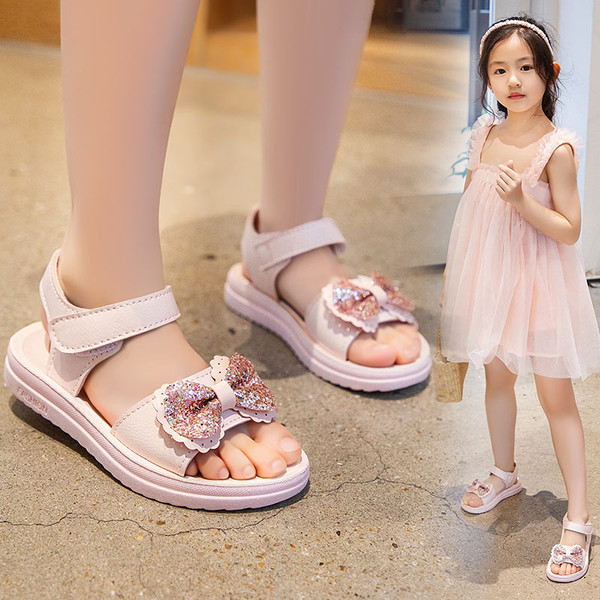 Ljetne sandale za djevojčice sa trakama