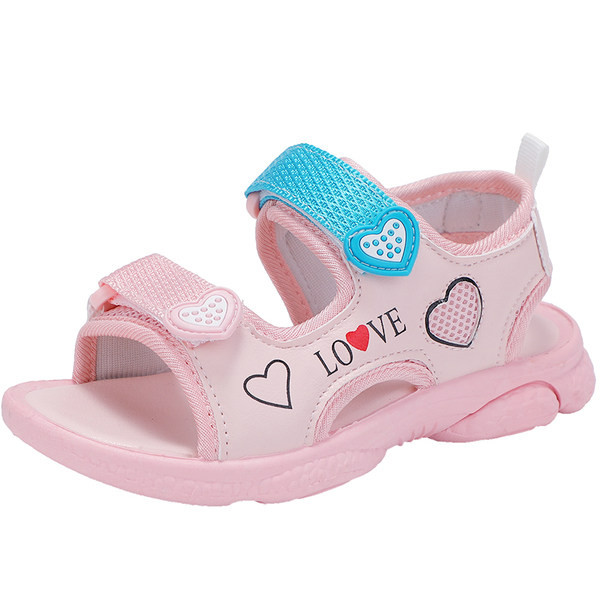 Dječje sandale za djevojčice sa natpisom