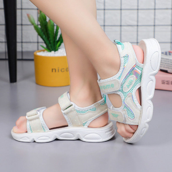 Dječje sportsko-casual sandale s čičak zakrpama