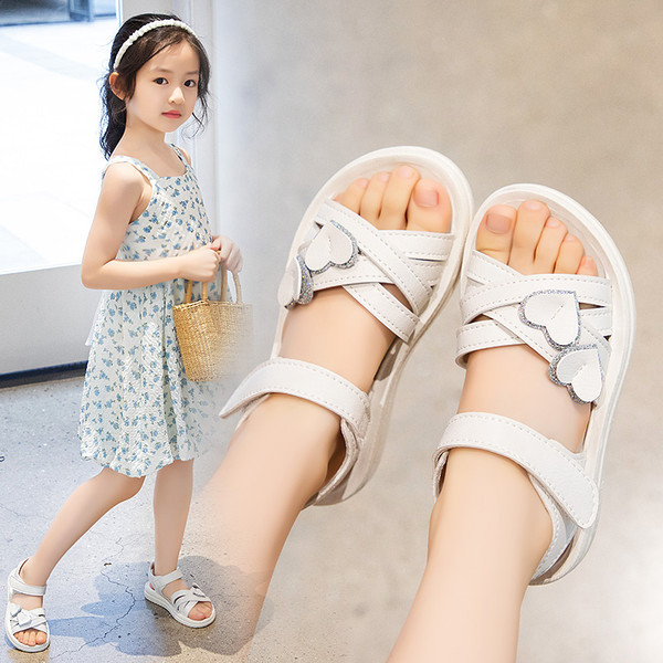 Sandale na remen za djevojčice od eko kože