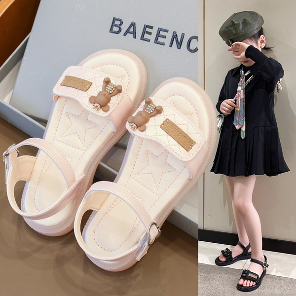 Sandale za djevojčice s mekanim potplatom