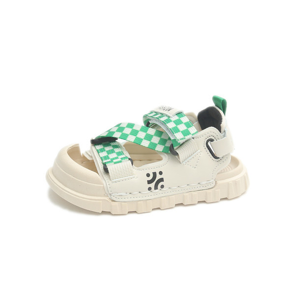 Детски сандали за момиче - с мека подметка и велкро закопчаване