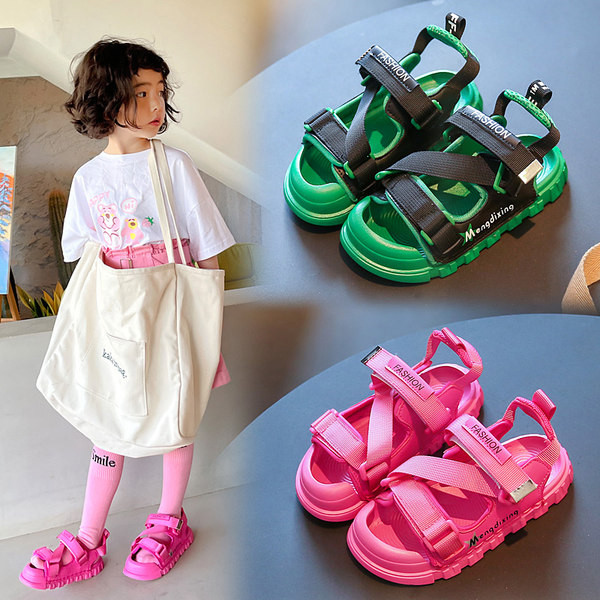 Сандали за момиче - спортни с мека подметка