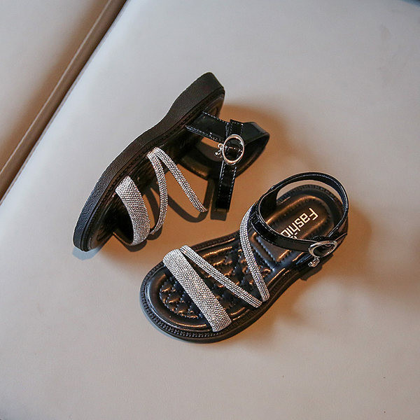 Сандали за момичета - мека подметка