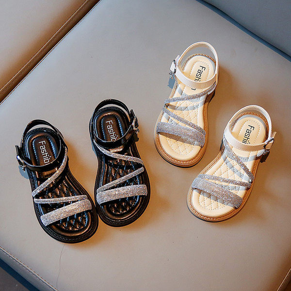 Сандали за момичета - мека подметка