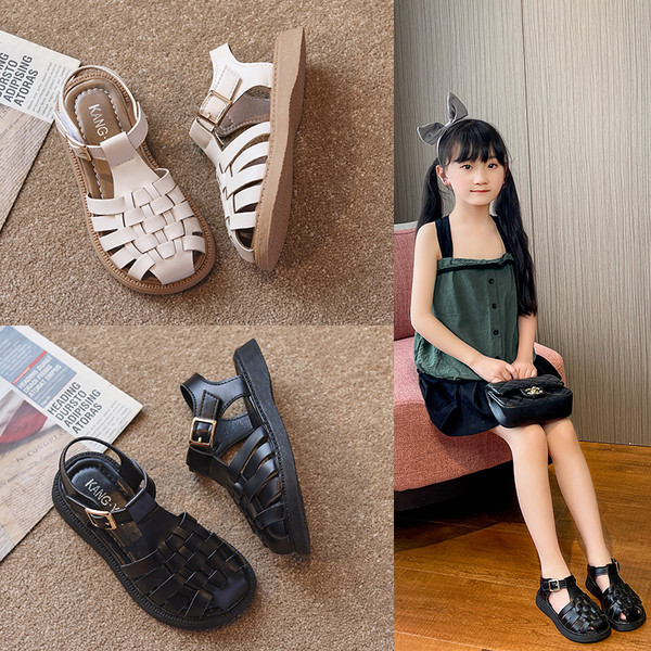 Ежедневни сандали за момичета -  мека подметка