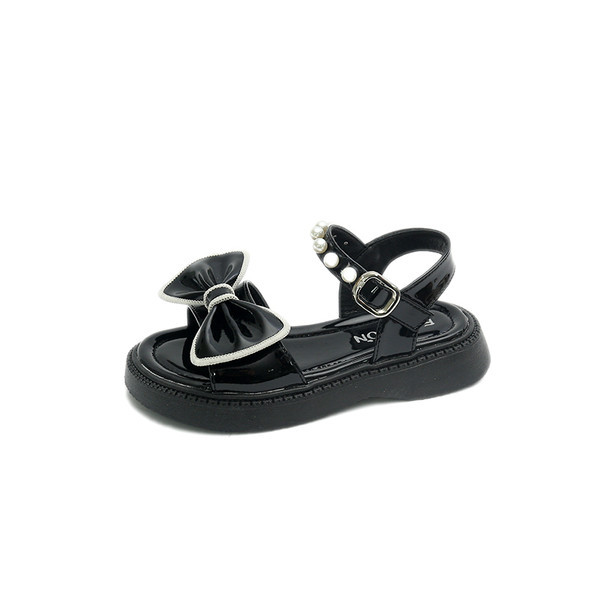 Сандали за момичета с декоративни перли 