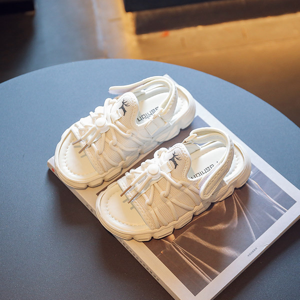 Спортни сандали с връзки и велкро лепенка