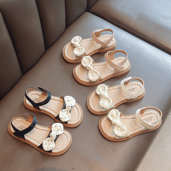Детски сандали с панделка -за момичета