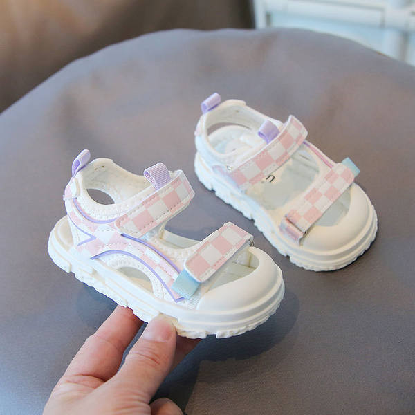 Детски сандали за момиче - с велкро закопчаване
