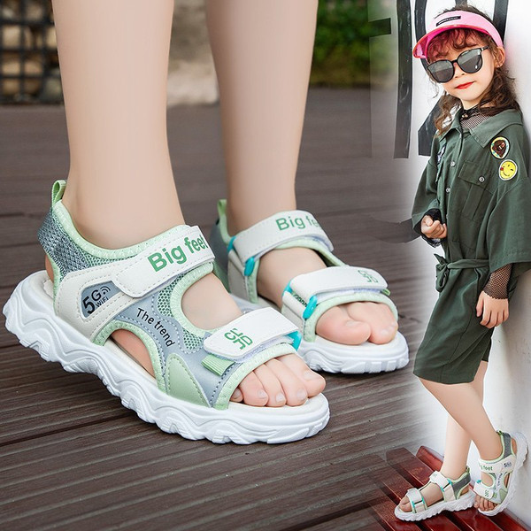 Спортни сандали с велкро лепенки