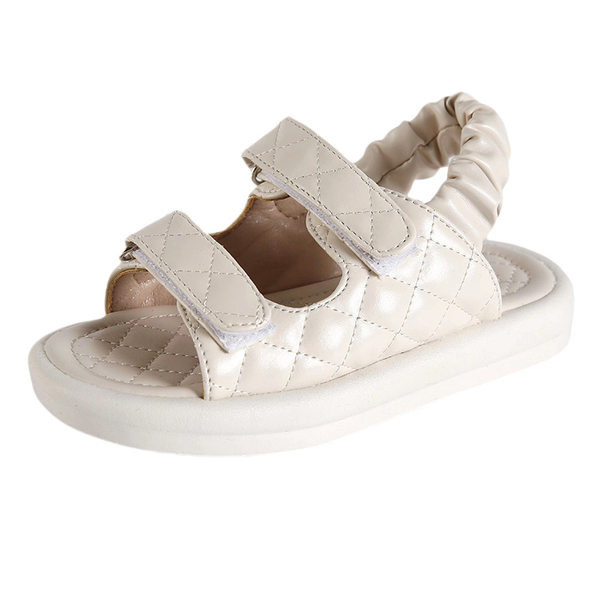 Детски сандали за момичета с лепенка