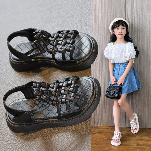 Летни детски сандали за момичета