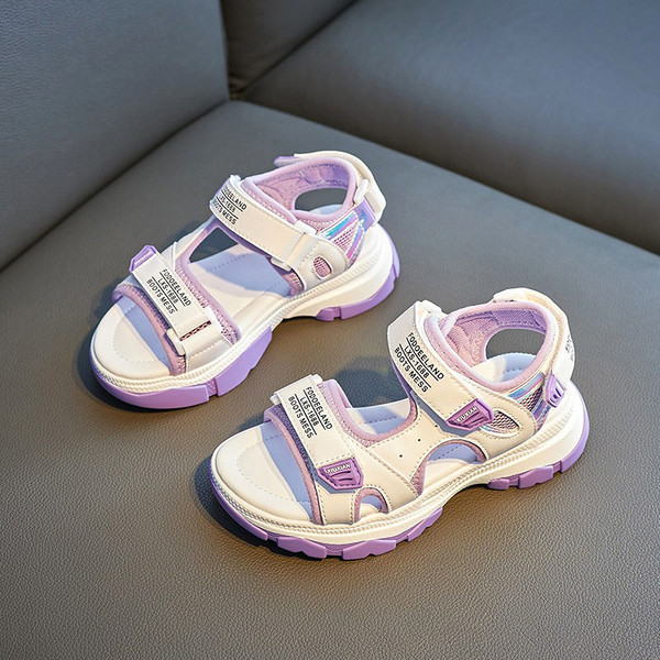 Детски сандали - с мека подметка и велкро закопчаване