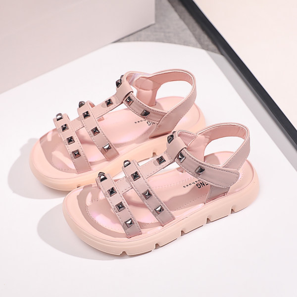 Сандали за момичета - с мека подметка в два цвята