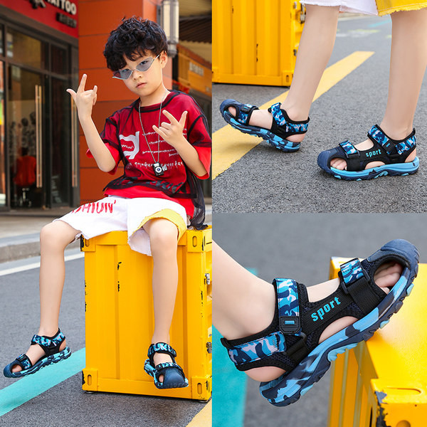 Sportszandál fiúknak - puha talppal