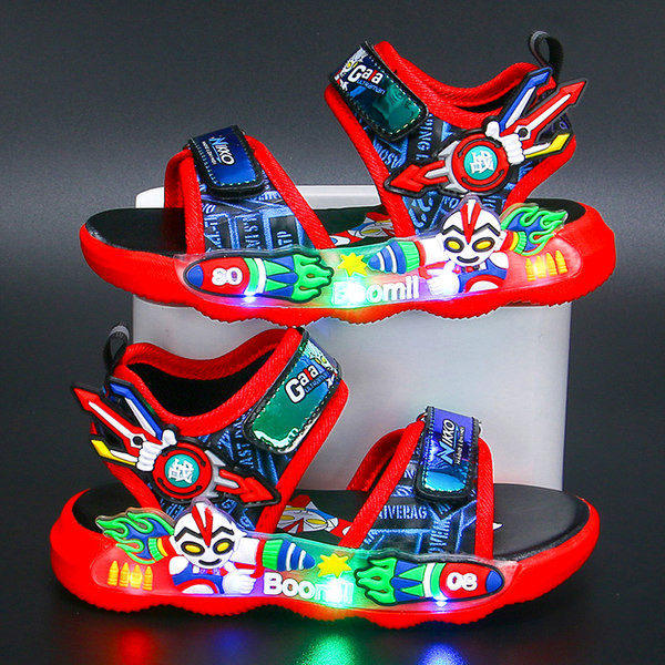 Szandál fiúknak - világító