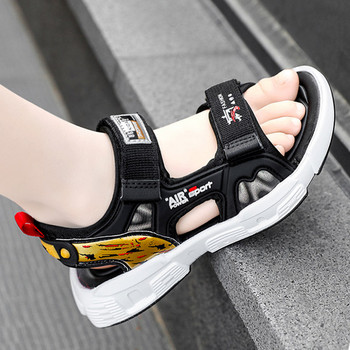 Нов модел летни сандали за момче с лепенки