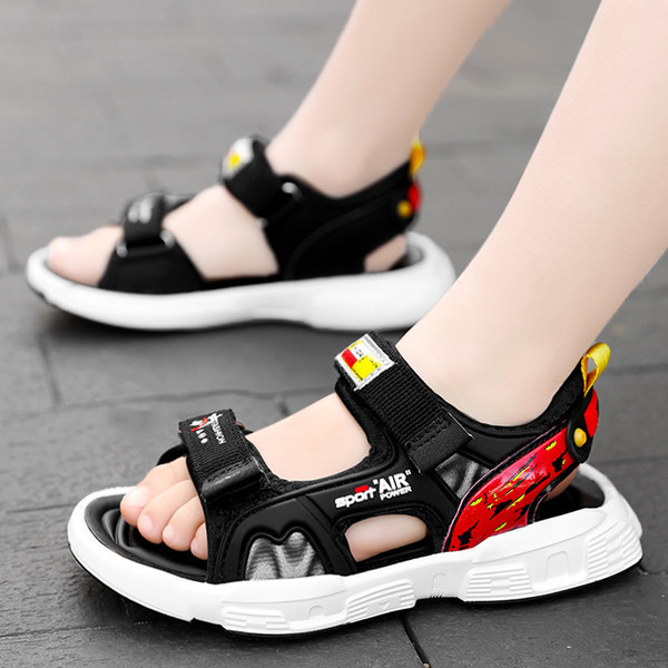 Új modell nyári fiú szandál foltokkal