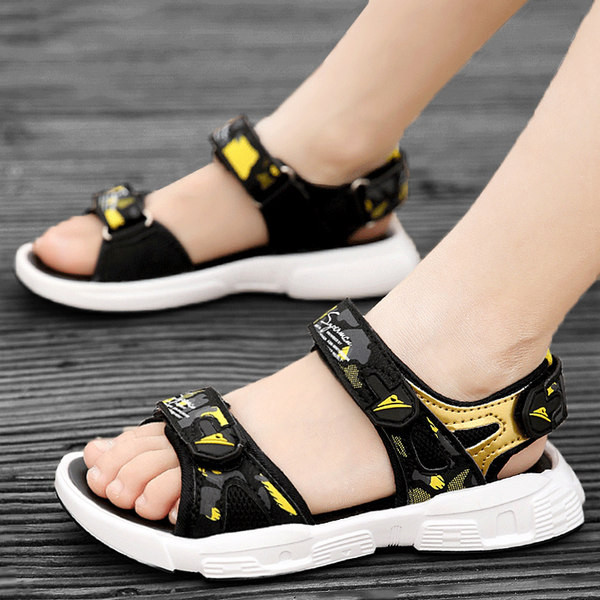 Gyermek szandál fiúknak - terepszínű