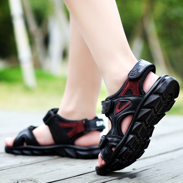 Fekete gyerekszandál fiúknak