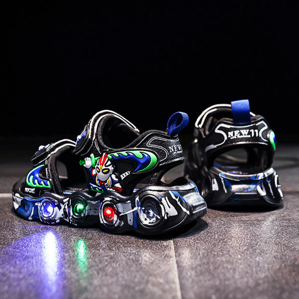 Gyermek szandál fiúknak - világító