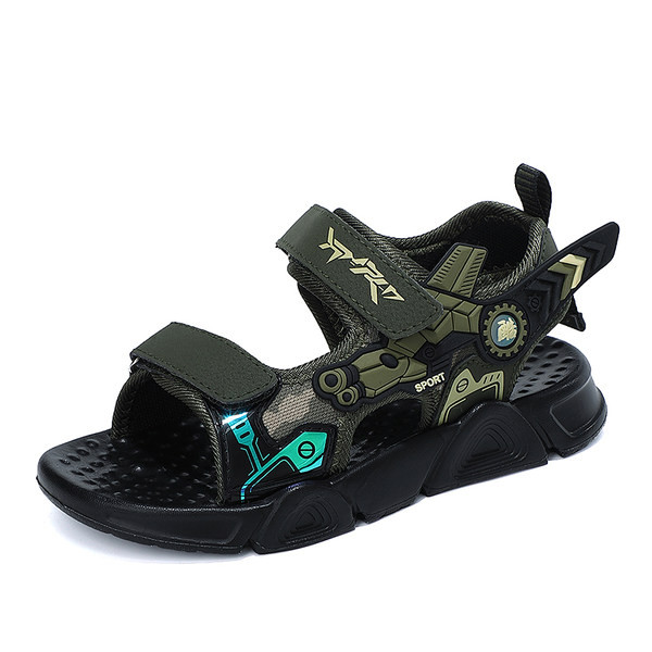 Zöld gyerekszandál fiúknak