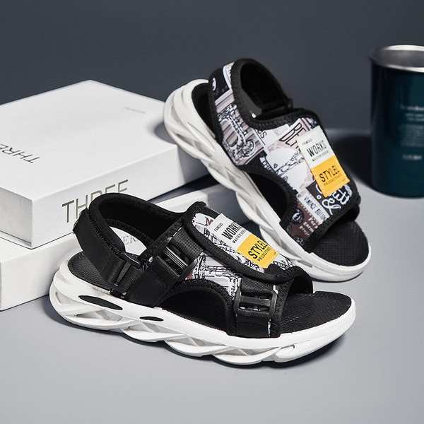 Gyermek szandál fiúknak emelvényes