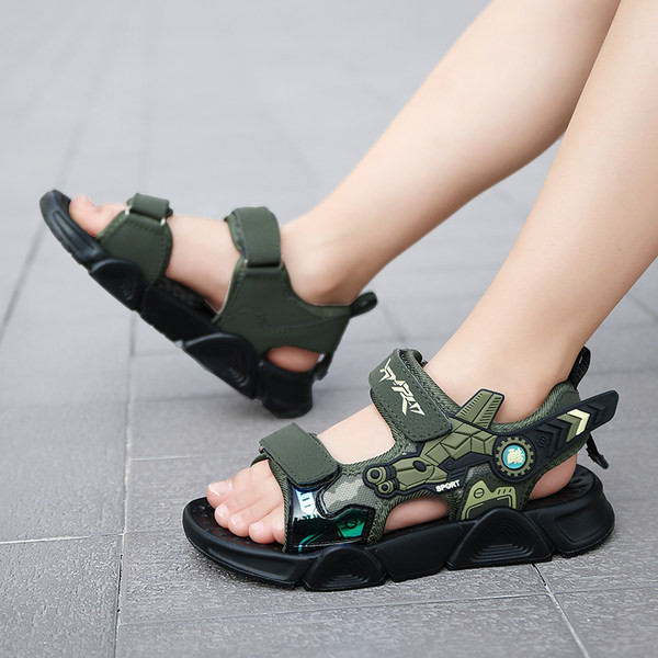 Sportszandál fiúknak - terepszínű