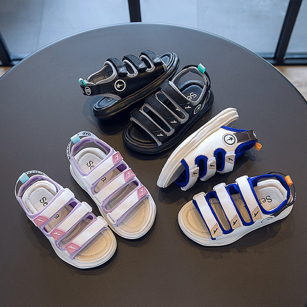 Сандали за момчета с велкро лепенки