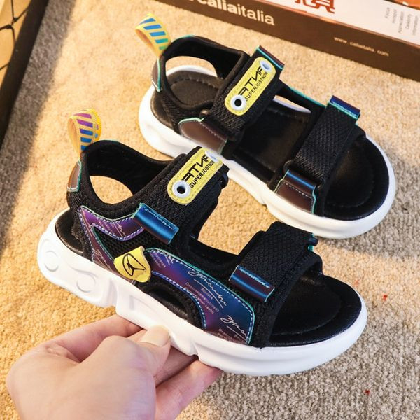 Világító gyerekszandál fiúknak