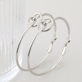 Női fülbevaló - kerek