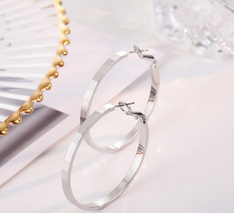 Női fülbevaló - kerek