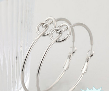 Női fülbevaló - kerek