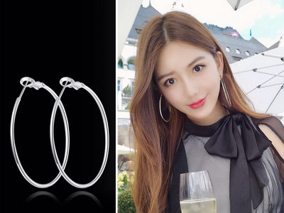 Női fülbevaló - kerek