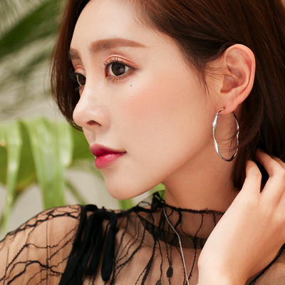 Női fülbevaló - kerek