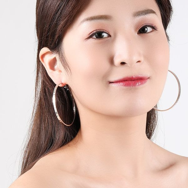 Női fülbevaló - kerek